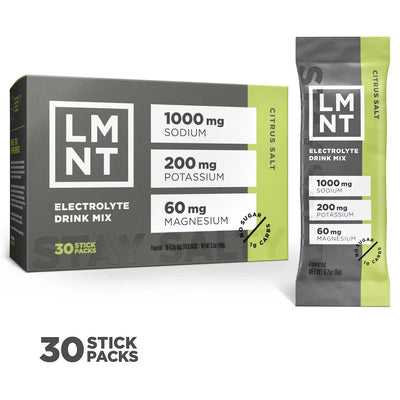 LMNT Zero-Sugar Electrolytes.